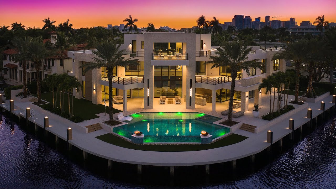 20 million dollar mansion |  200 Fiesta Way Fort Lauderdale Florida