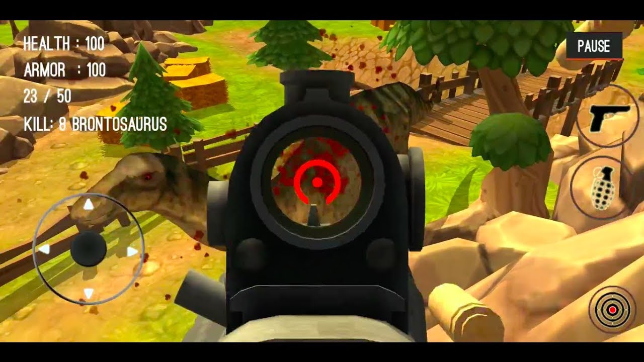 Dinosaur Hunter Dino City 2017 Android Gameplay #50