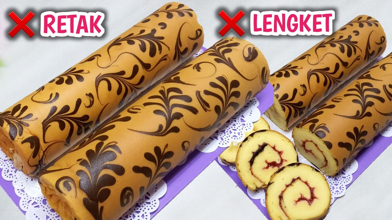 Semenjak Tau Resep Ini Saya Membuatnya Hampir Setiap Minggu - Resep Bolu Gulung Batik
