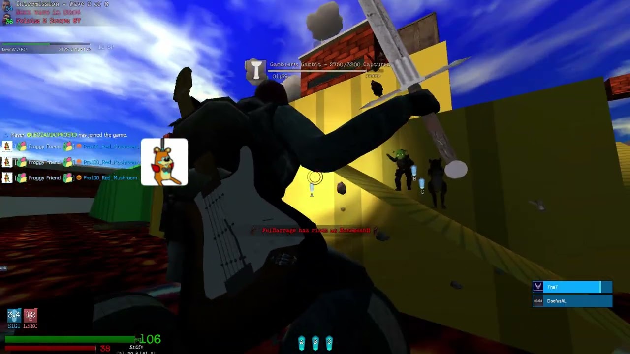 3 SIGIL WIN (ALMOST) ON A MEME MAP BLOCK FORT WITH HARDEST, LAVA FLOOR DIFFICULTY!