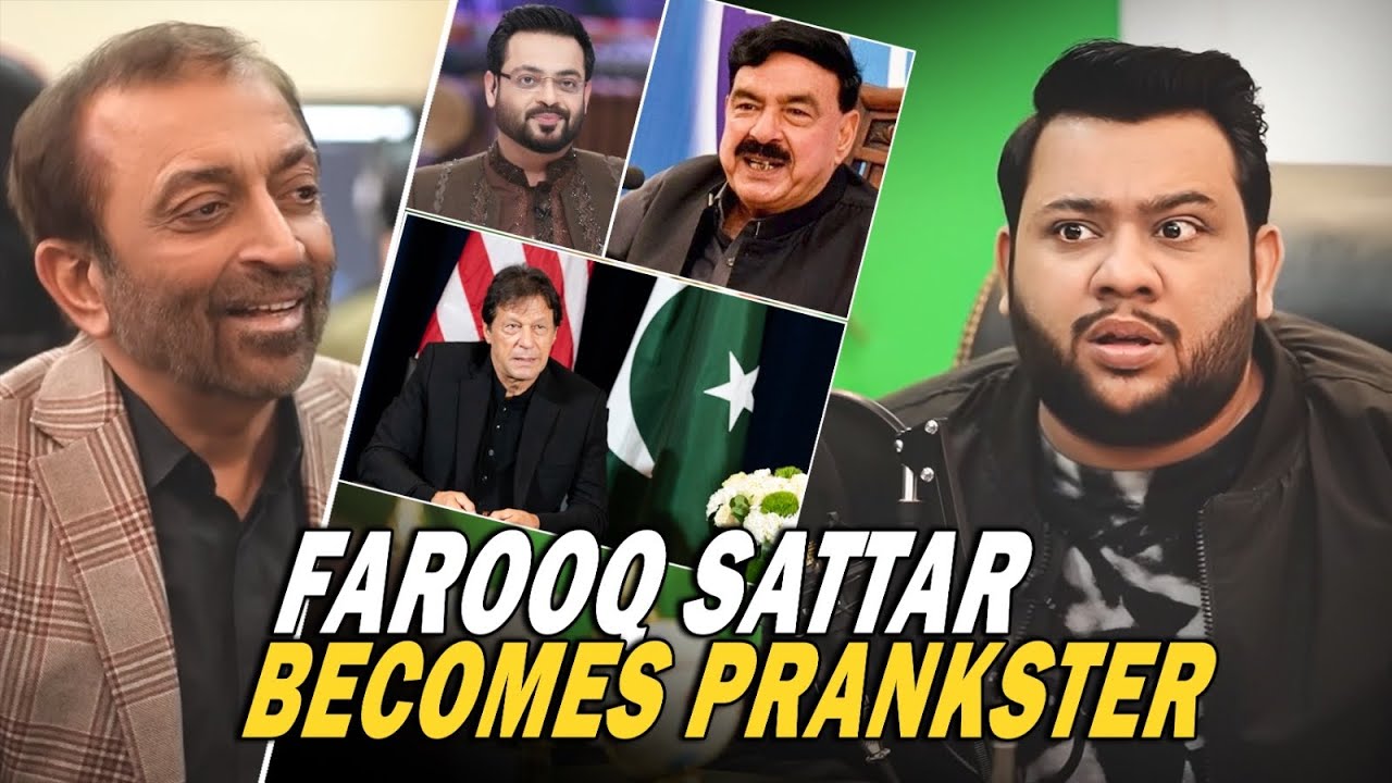 NADIR ALI PODCAST FEATURING DR FAROOQ SATTAR !!