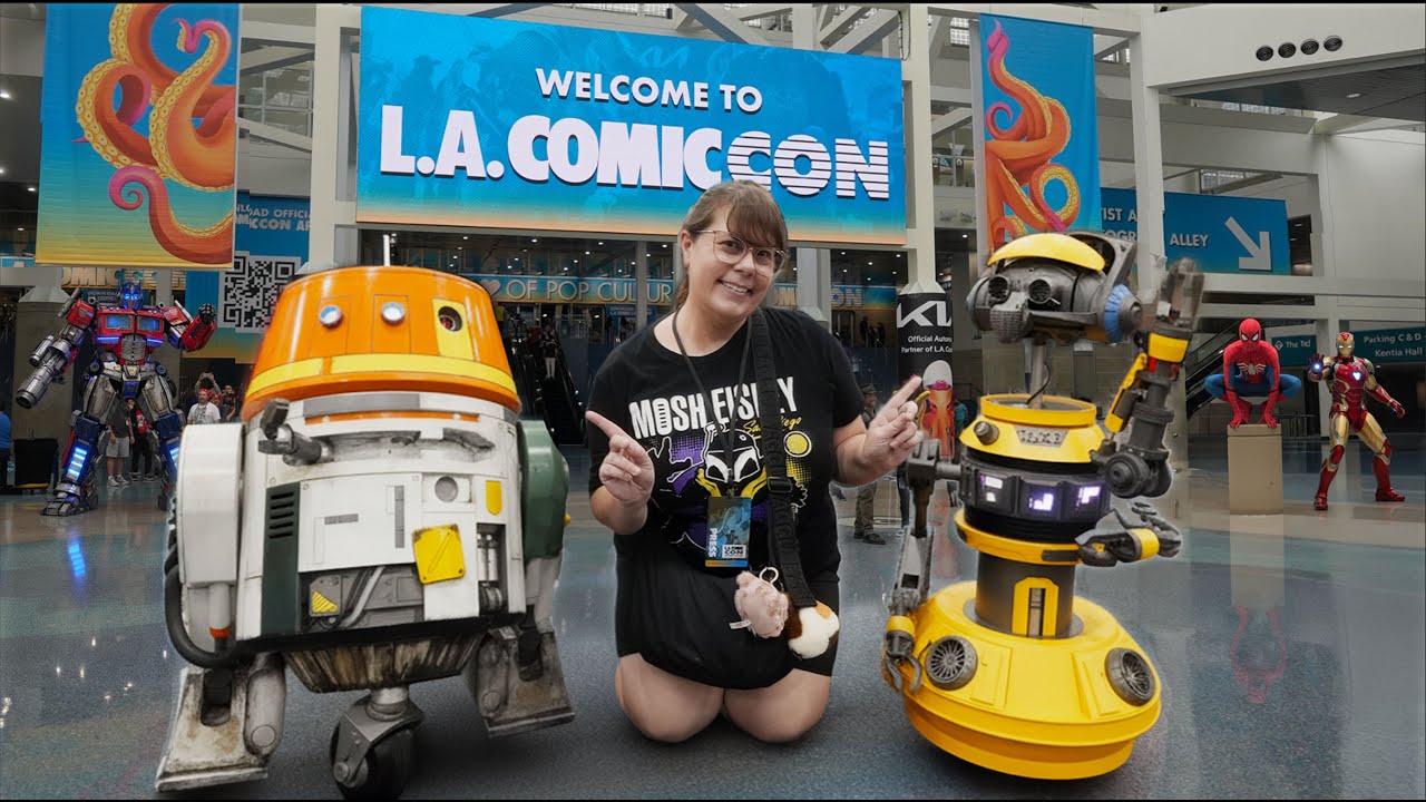 Мы нашли самые крутые вещи на LA Comic Con 2025!