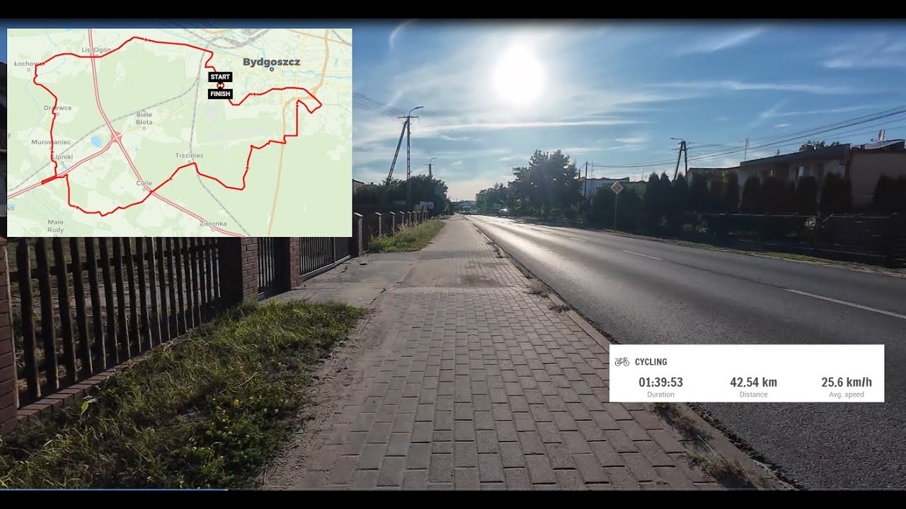 Popołudniowe kręcenie w okolicach Bydgoszczy