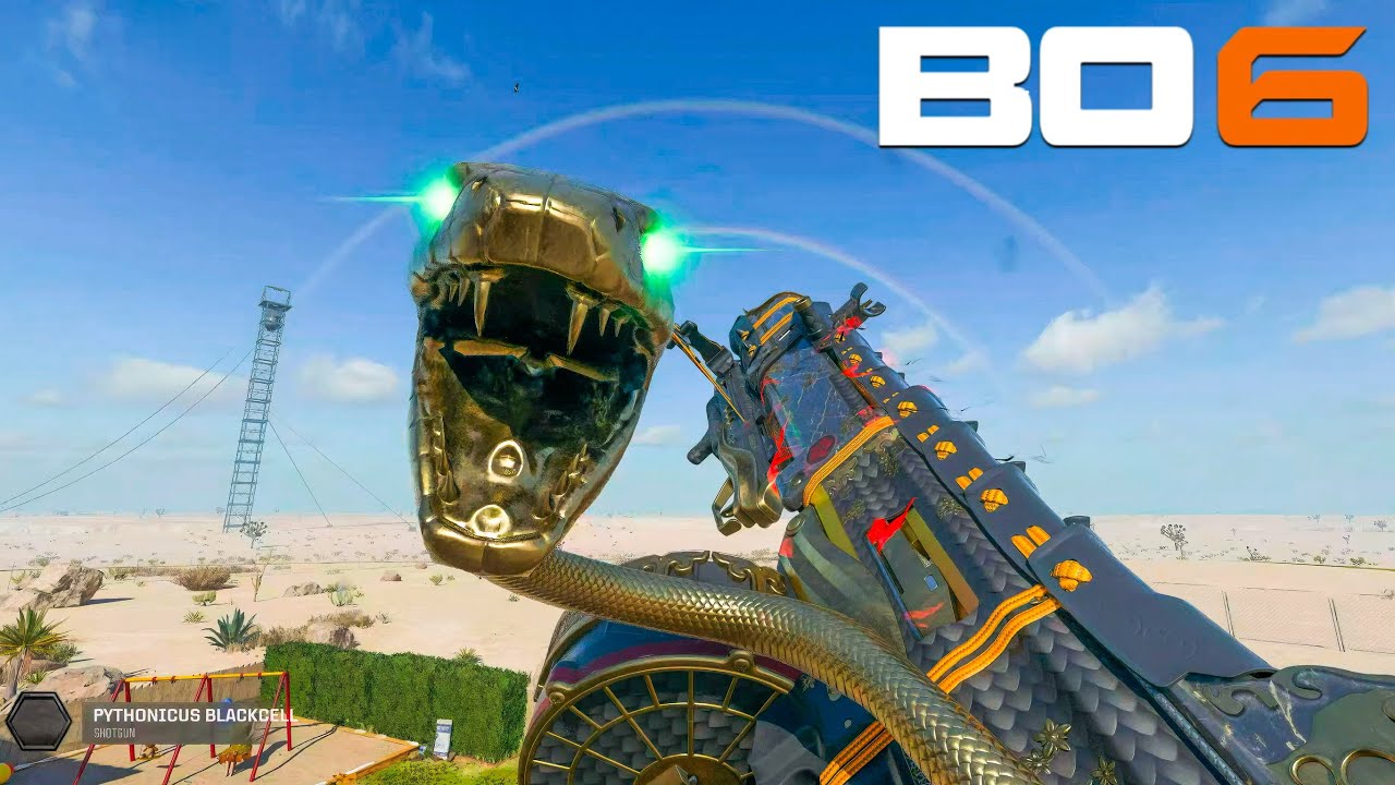 BO6 Mastercraft Phytonicus BlackCell Weapon Inspect w/ Dread Shadow Tracers and Crimson Darkness FX