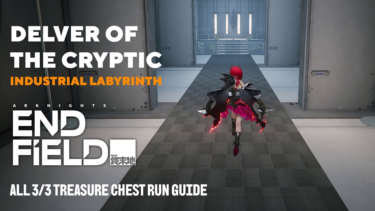 Industrial Labyrinth All 3 Chests Run Guide - Arknight Endfield Delver of The Crypthic Event