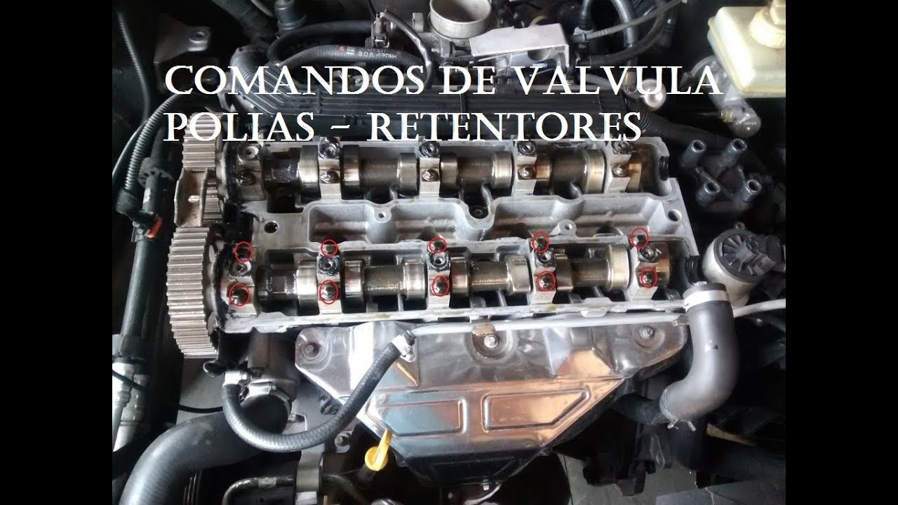 Comando de válvulas (polias,retentores) - Vectra CD 2.2 16v 1998