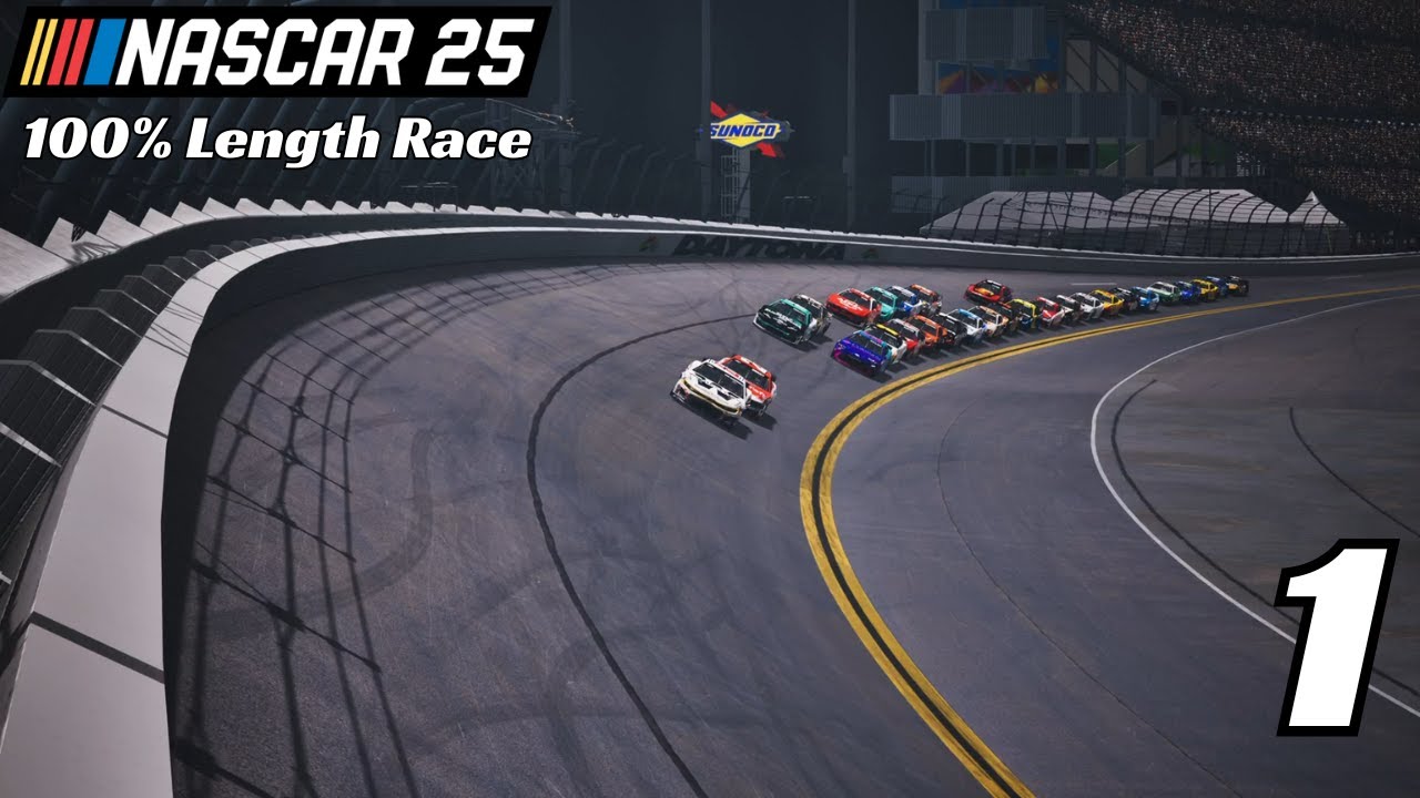 NASCAR 25 | 100% RACE LENGTH | CHAMPIONSHIP SEASON | PART 1: DAYTONA 500