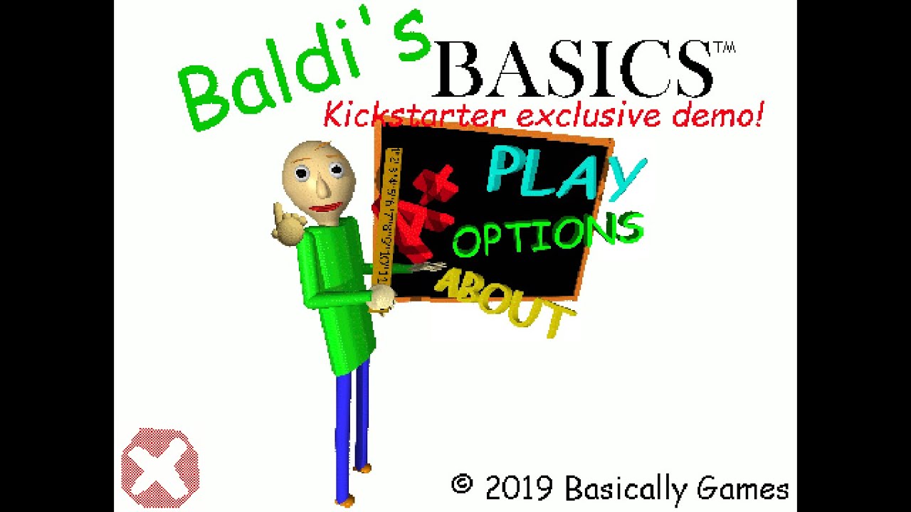 Baldis Basics Kickstarter Exclusive Demo!