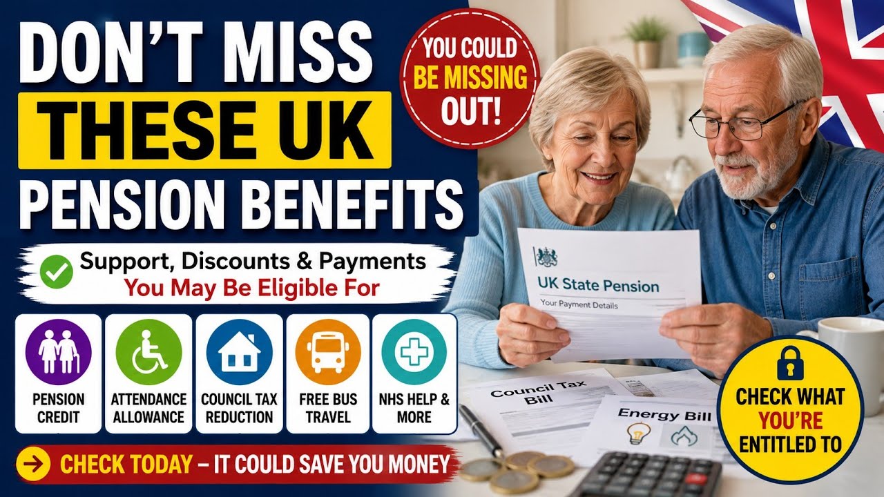 UK State Pension: 10 Benefits & Discounts Every Pensioner Should Check