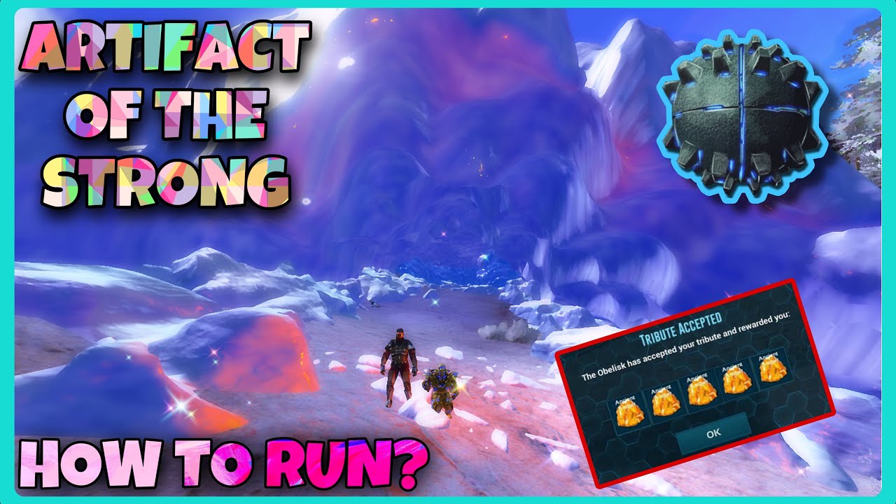 🔥😱HOW TO RUN STRONG CAVE🥶? | ICE CAVE | Ark Mobile | @SparkY_isLive #arkmobile #arkcave