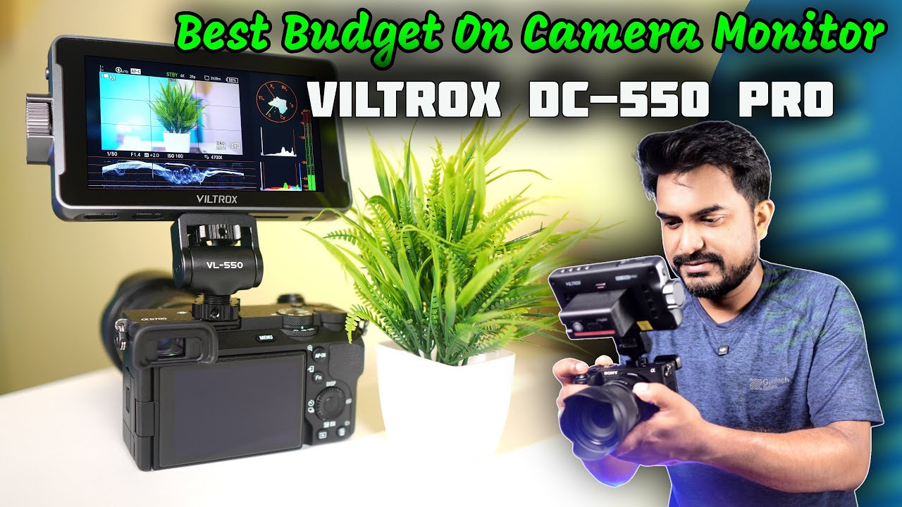 Viltrox DC-550 Pro - Best Budget On Camera Touchscreen Portable Monitor | The Passionate Geek