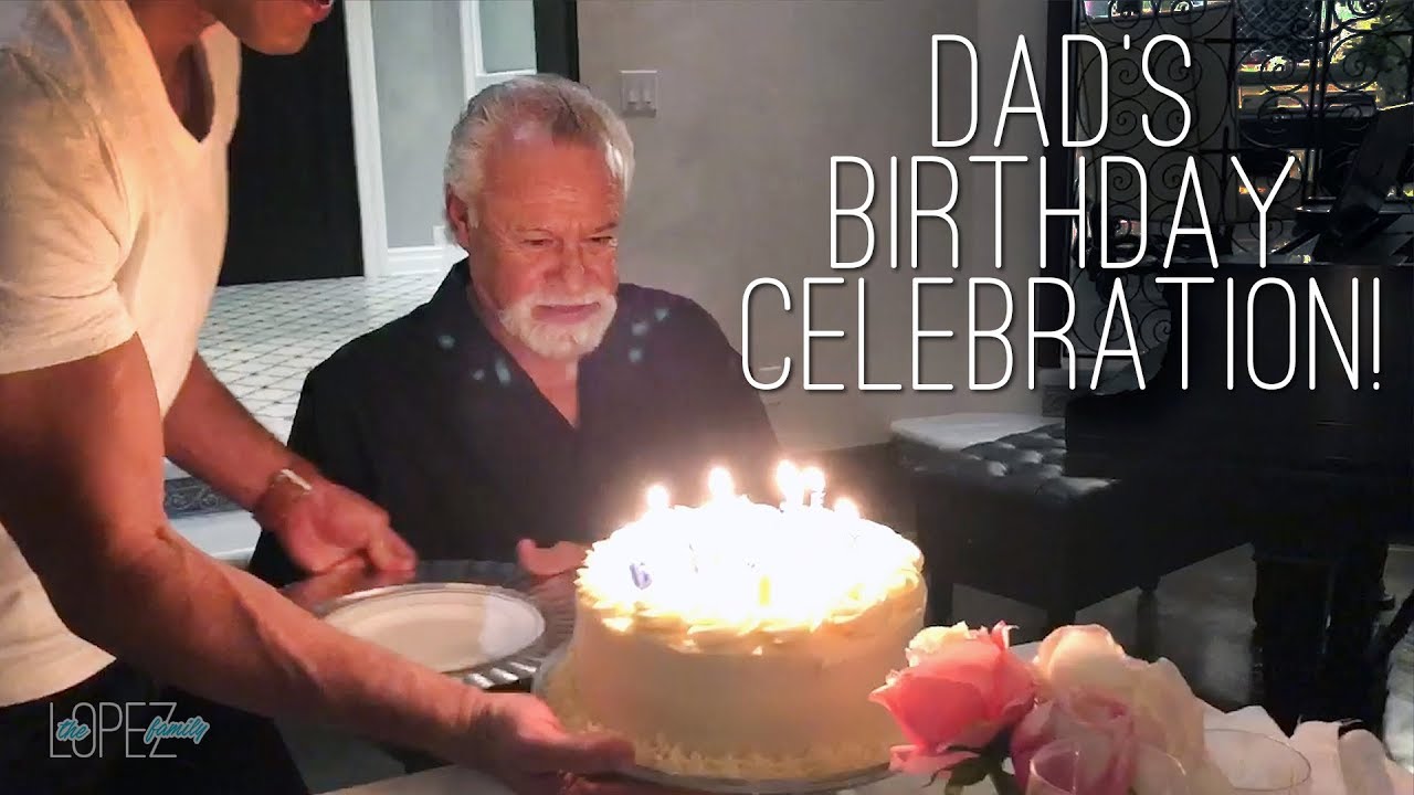 Celebrating My Dad's Birthday! | Mario Lopez