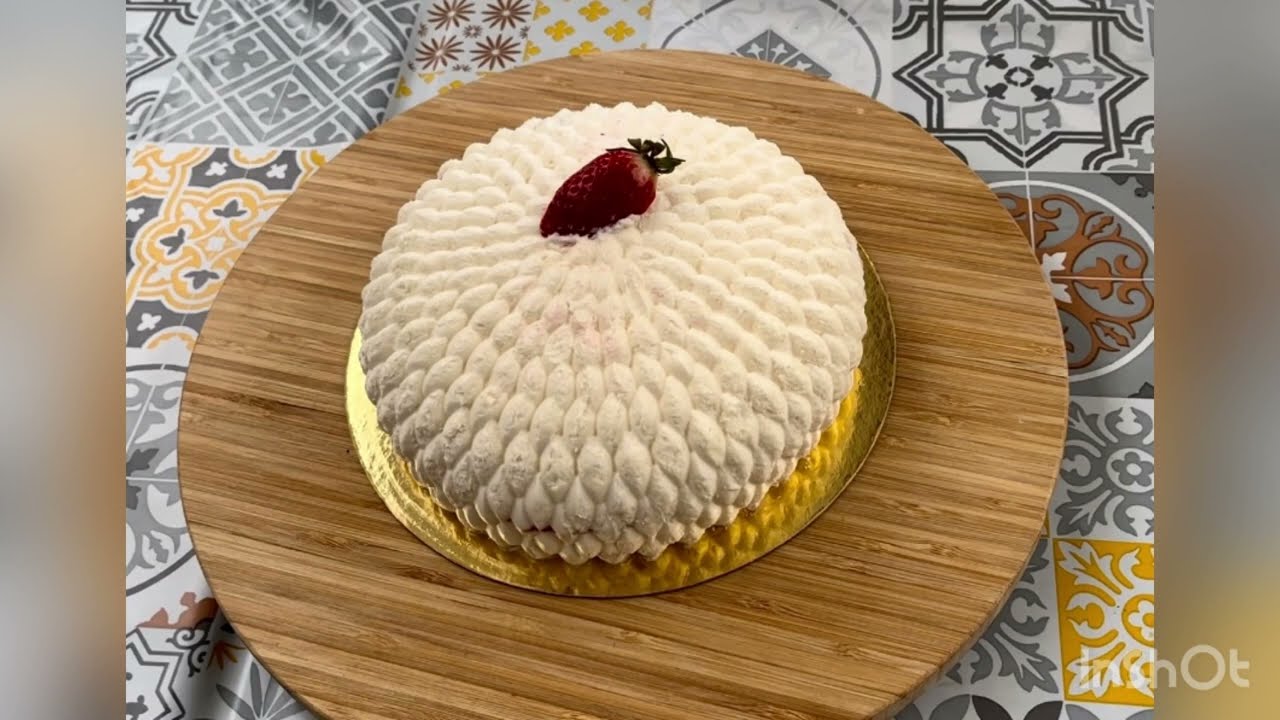 Entremet Vanille Fraise 🍓🍰