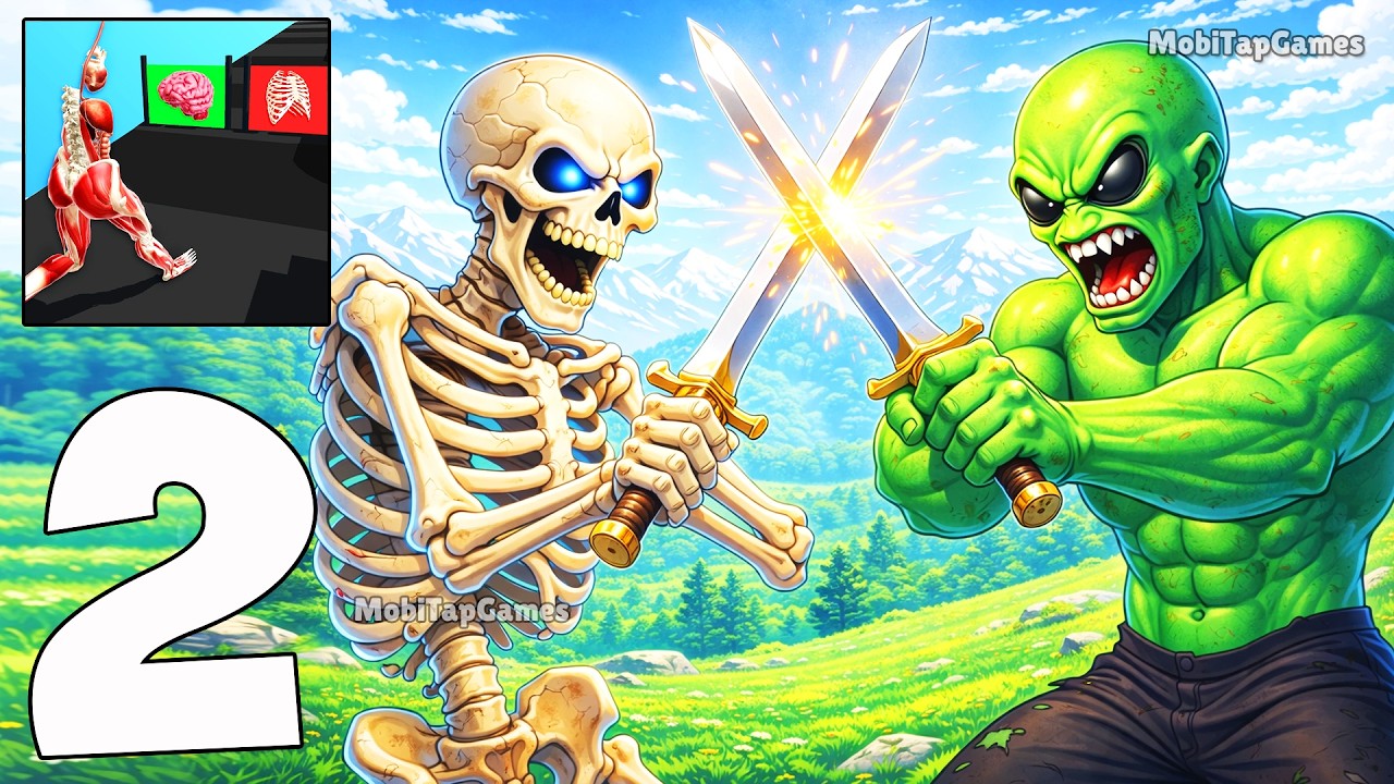 Human Run – Assemble a Human & Beat Bosses! Gameplay & Tips Part 2 (iOS, Android)
