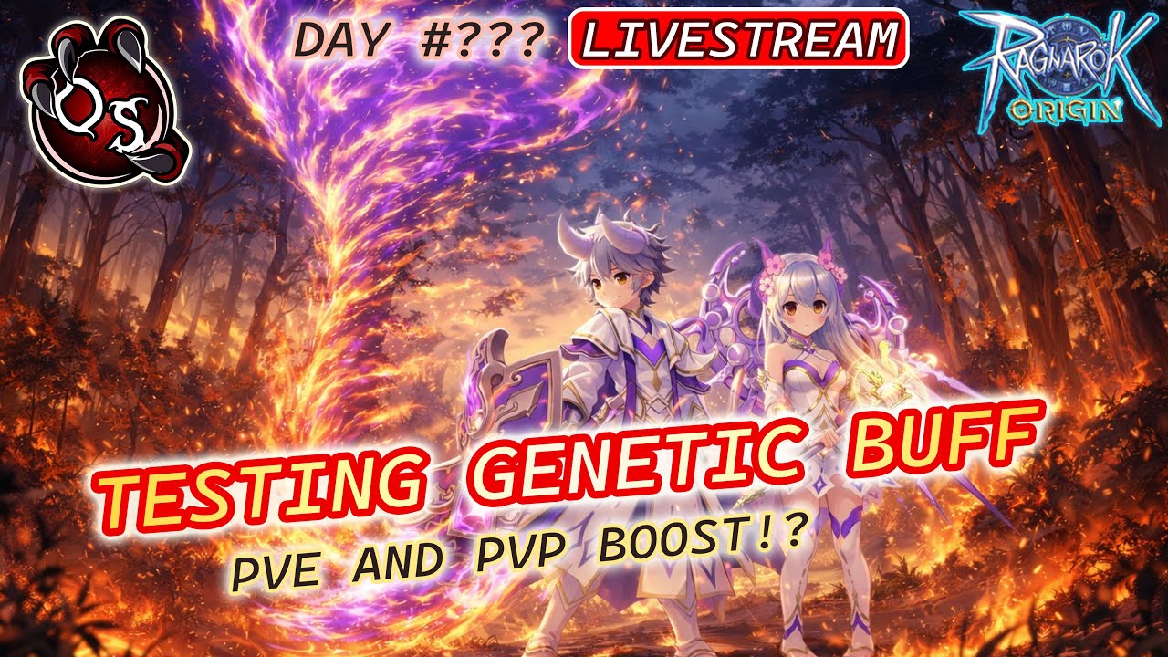 TEST AND SEE GENETIC BUFF IN PVE & PVP!! CRAZY - RAGNAROK ORIGIN GLOBAL - LIVE