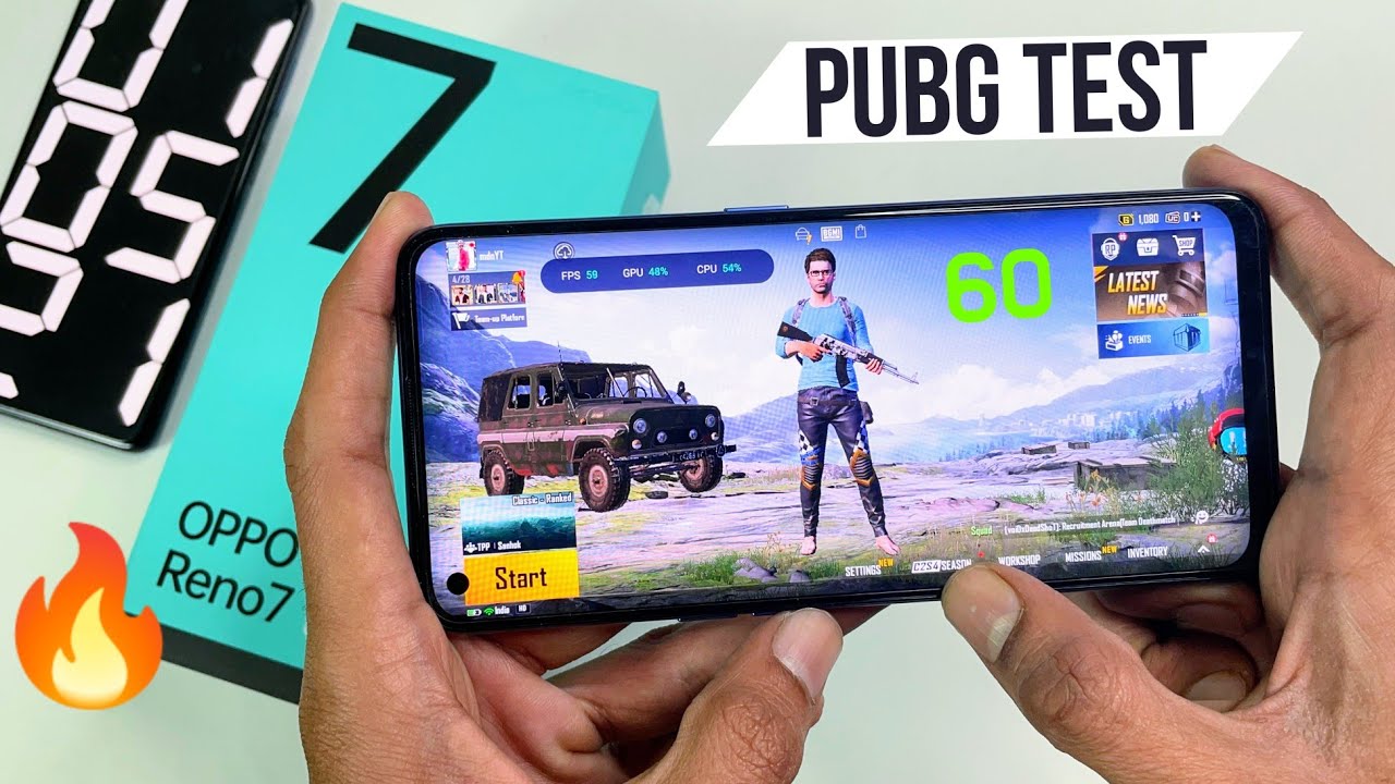 Oppo Reno 7 Pubg Test 🔥 FPS Meter & Battery Drain Ohh Shocking Results //OnePlus Nord 2 CE Pubg Test