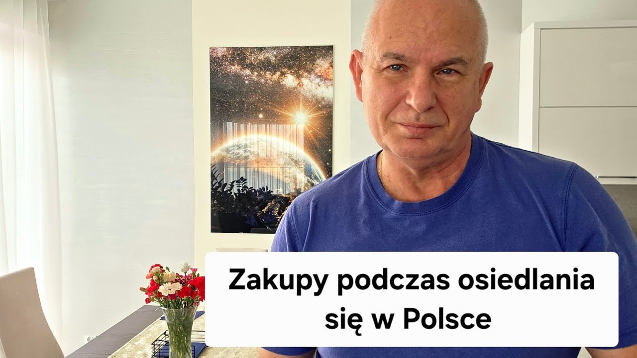 Zakupy poczynione w Polsce podczas osiedlania się  - vlog co mi jest potrzebne / przydatne