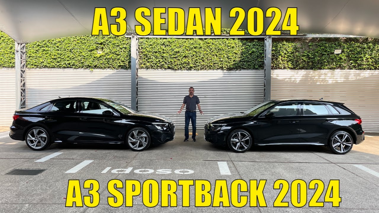 Audi A3 Sedan 2024 e Audi A3 Sportback 2024 - O que os modelos oferecem