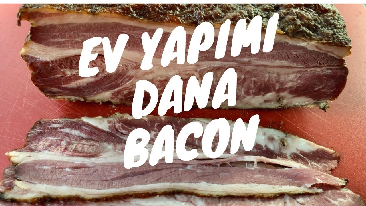 Ev Yapımı Nefis Dana Bacon