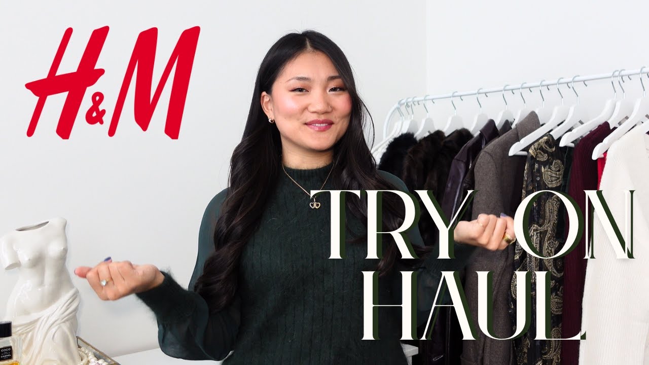 H&M NEW IN HOLIDAY INSPIRED TRY ON HAUL | PETITE FASHION