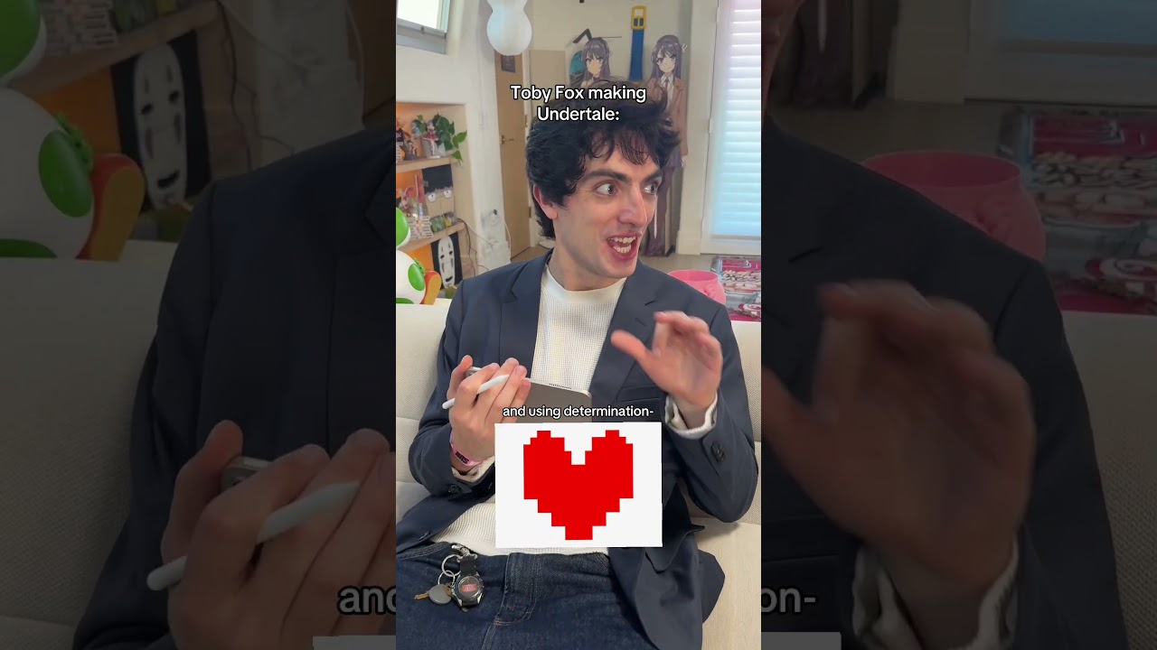 Toby Fox making Undertale😭