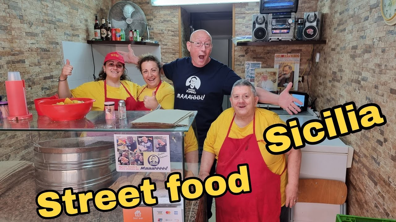 Street Food. Pane di rimacino con la milza nno zu Totò
