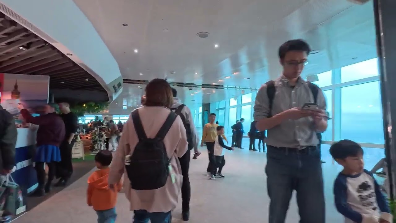 Inside Observatory of Taipei 101