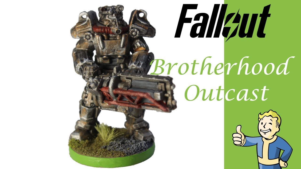 Fallout Painting: Brotherhood Outcast