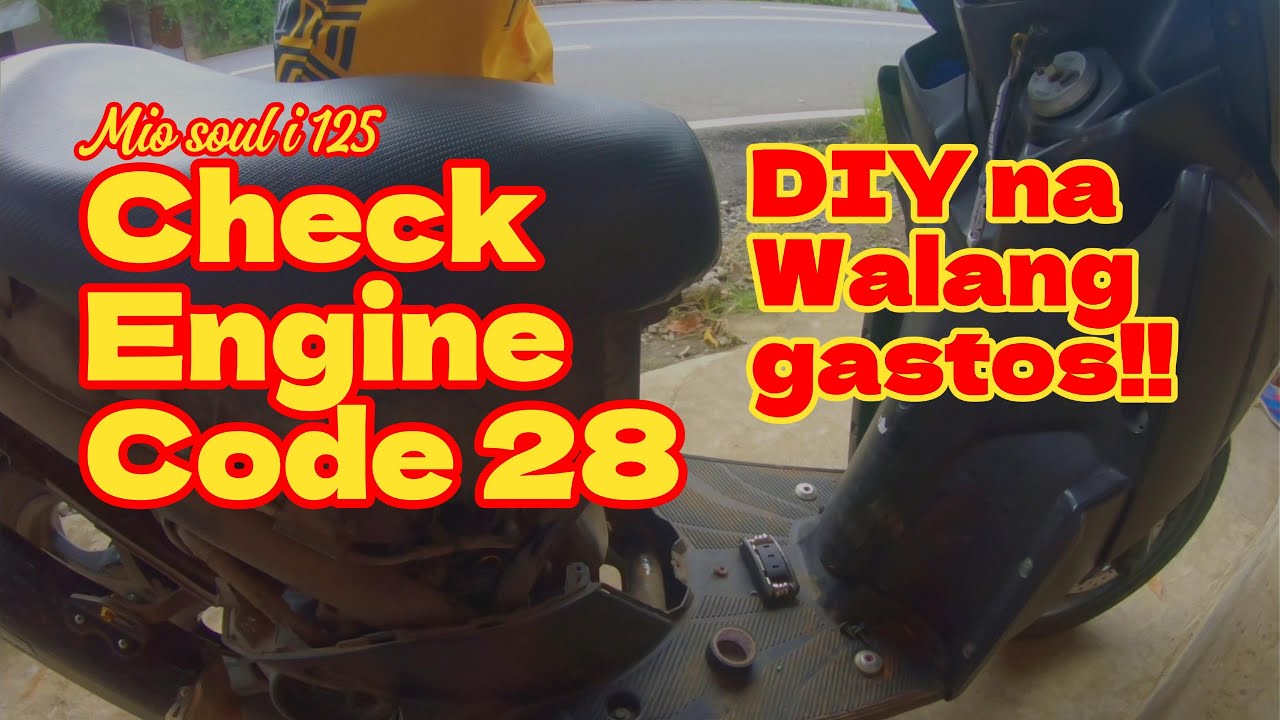 Yamaha Check engine Code 28 Mio Soul I 125