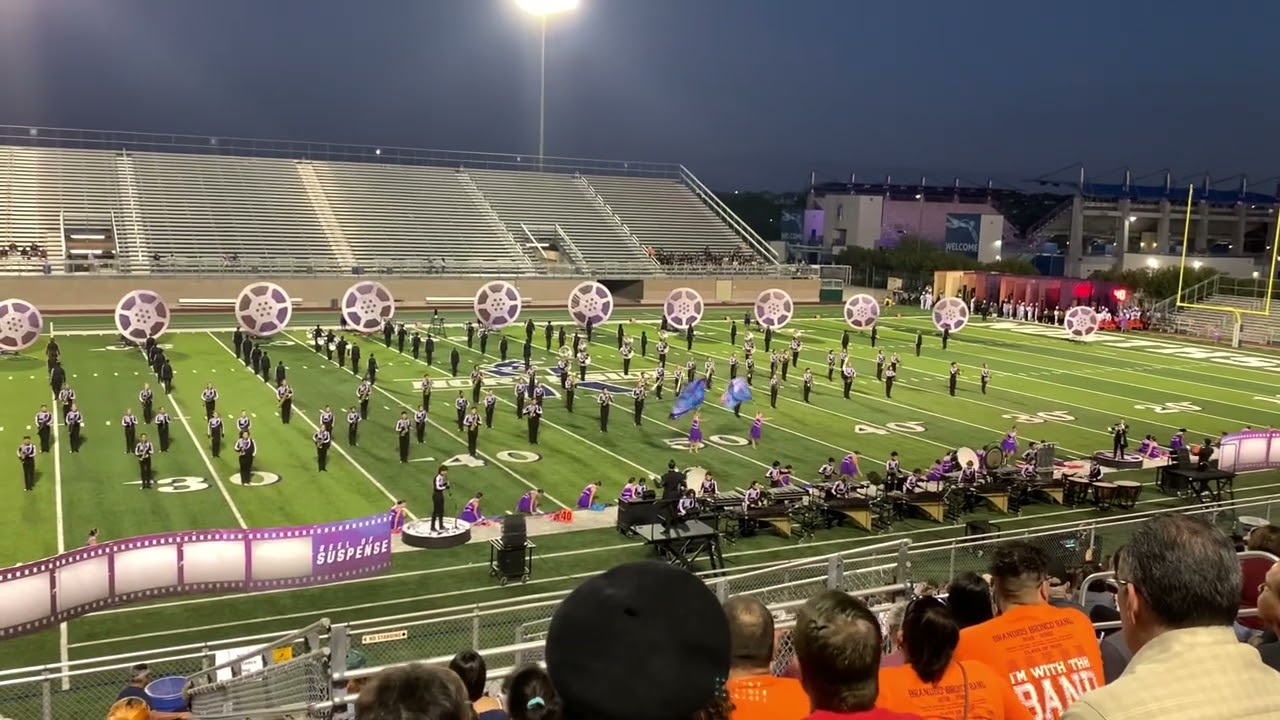 Brandeis Broncos Marching Band - 2022 UIL Performance - “Reel of Suspense”