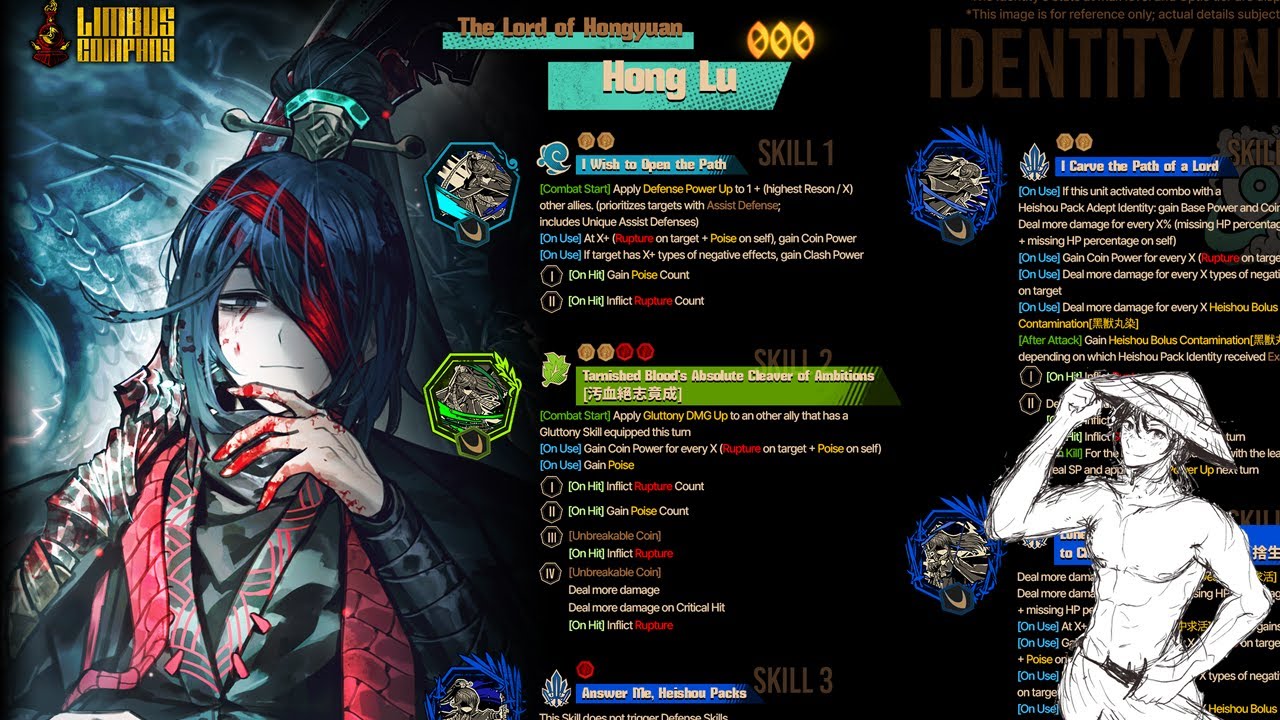 THE SAVIOUR OF HONGYUAN, LORD HONG LU IS HERE! | Lord Of Hongyuan Hong Lu ID Review | Limbus Company