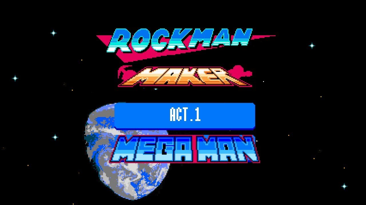 ロックマンメーカーACT01 MEGAMAN MAKER ACT01