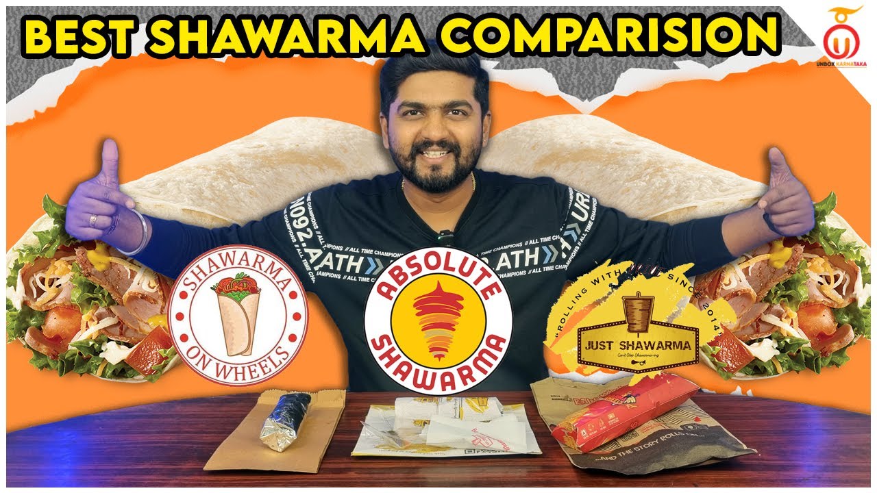 Comparing The Best Shawarma | Kannada Food Review | Unbox Karnataka