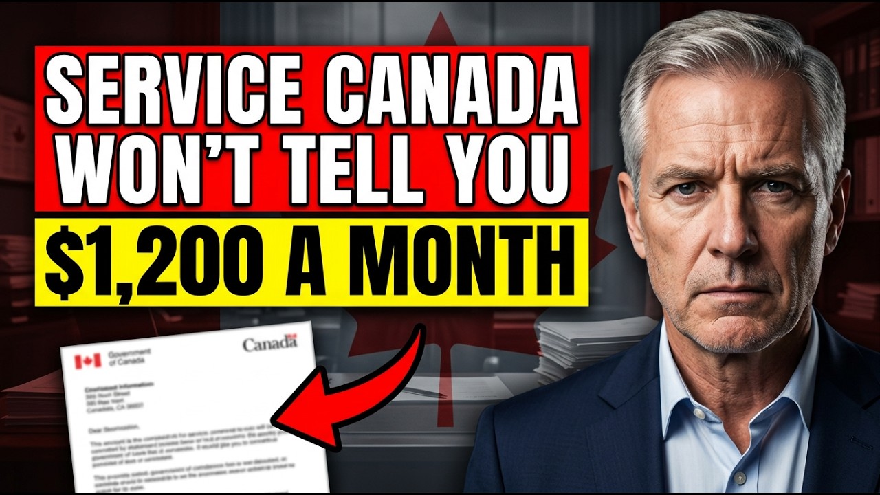 The GIS Secret Service Canada Won't Tell You ($1,000+ a Month for Seniors)