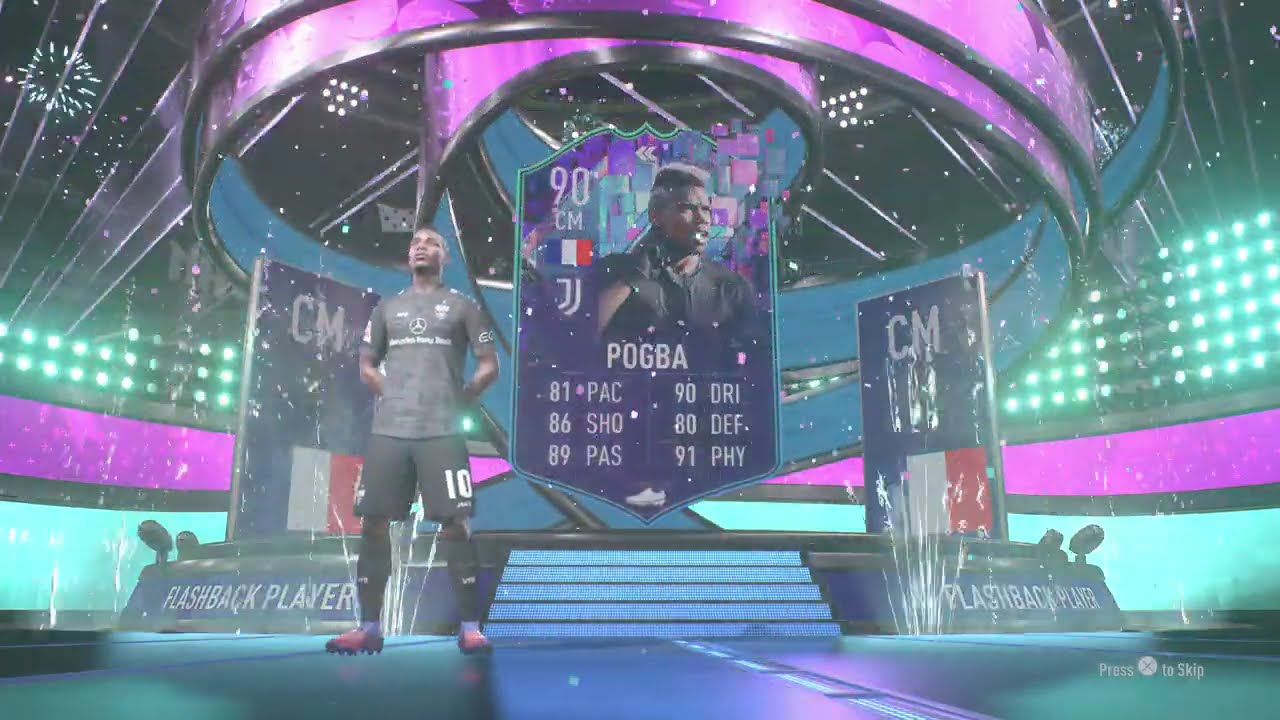 90 PAUL POGBA FLASHBACK Player Walkout Animation | FIFA 23 Ultimate Team