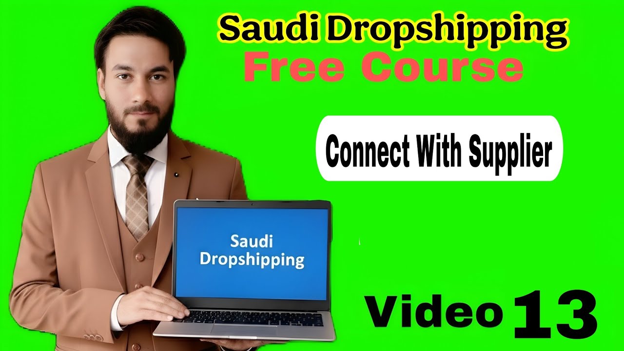 Connect With Supplier #saudidropshipping 