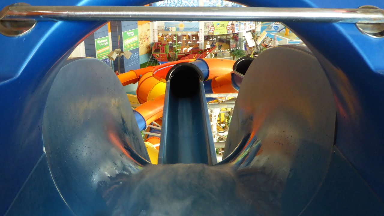 Park Wodny Kraków - Salamandra Speed Slide (Left) Onride POV
