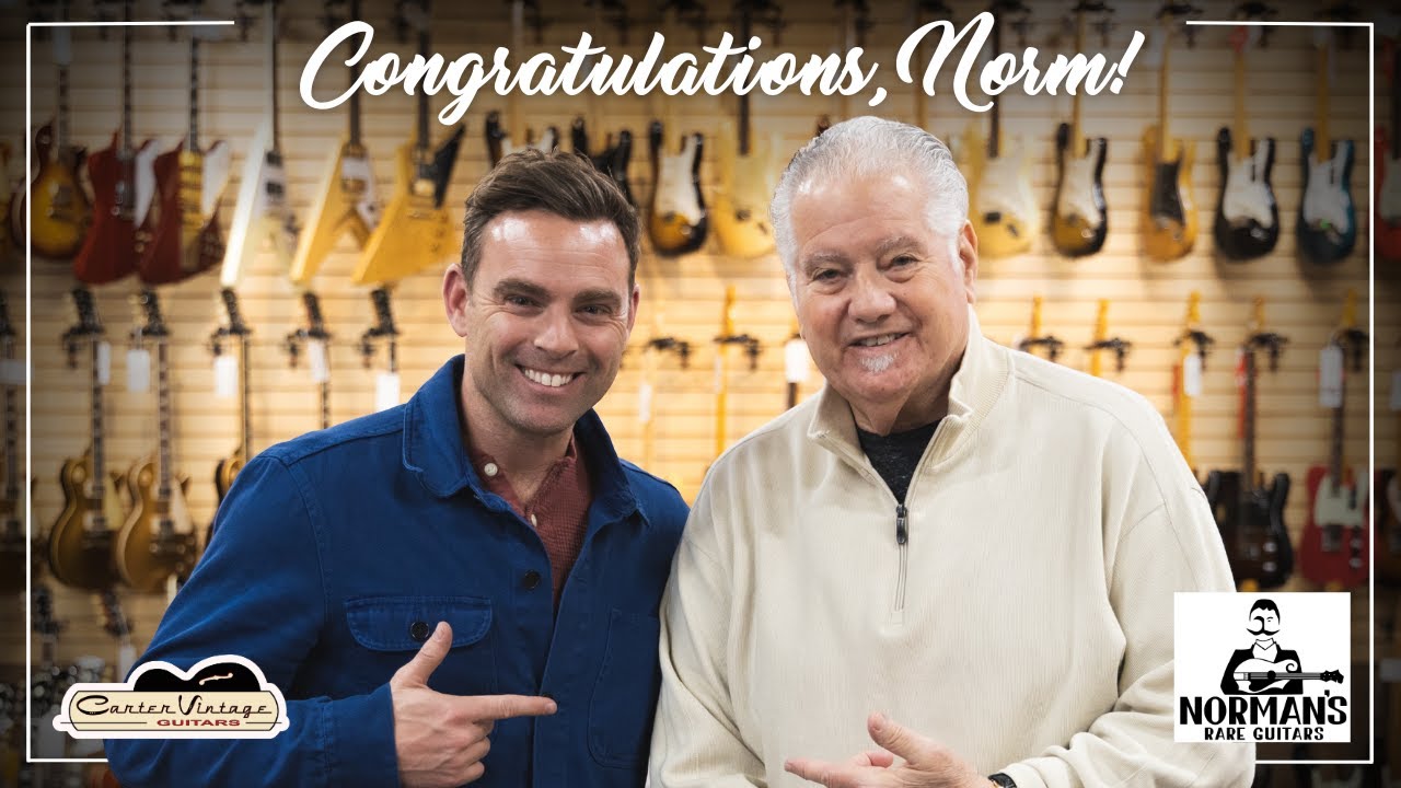Важные новости от Норма из Norman's Rare Guitars!