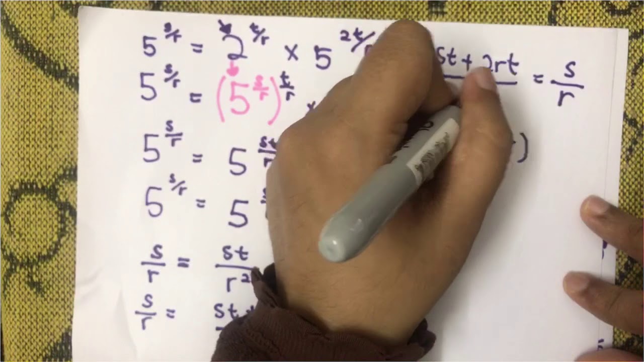 Indices & Logarithms (Indeks & Logaritma) - SPM 2016 Q15 + 1 Soalan dari Pelajar