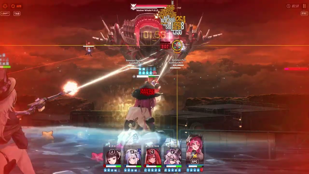 #nikke Goddess of Victory : Elysion Tower 380 Stage Low skills
