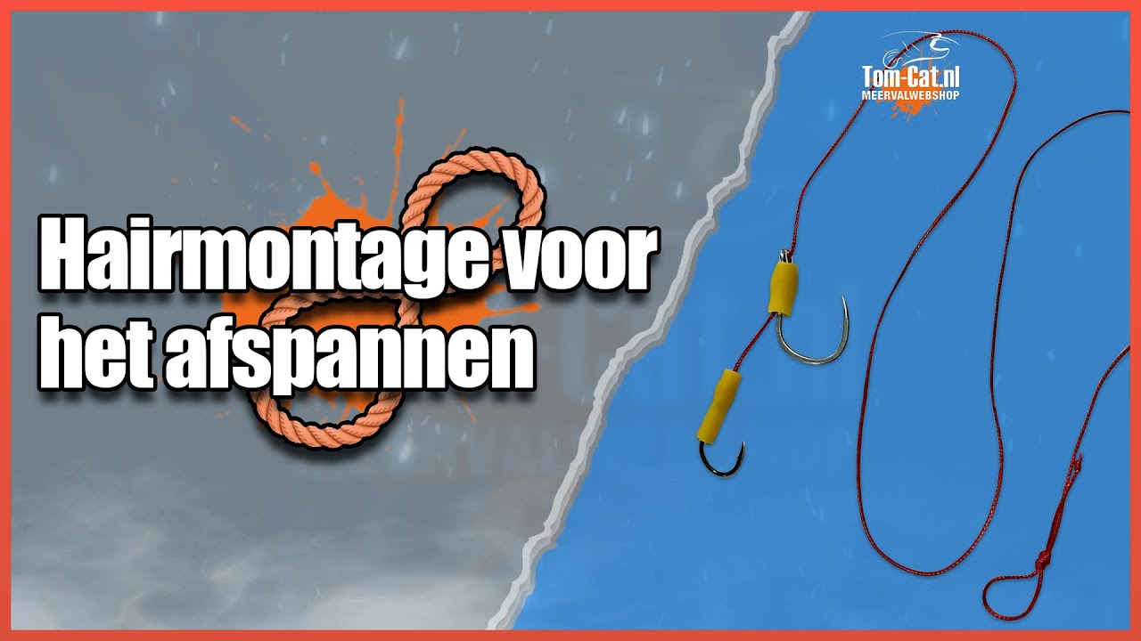 Hoe maak je een hair montage / hair rig voor het afspannen op meerval | Tom-Cat Tutorials