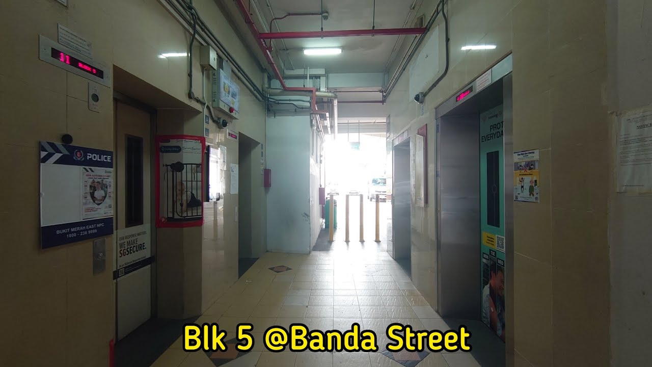 Blk 5 Banda Street - 2010 iFE & 2021 EM Elevators [Lift A & C]