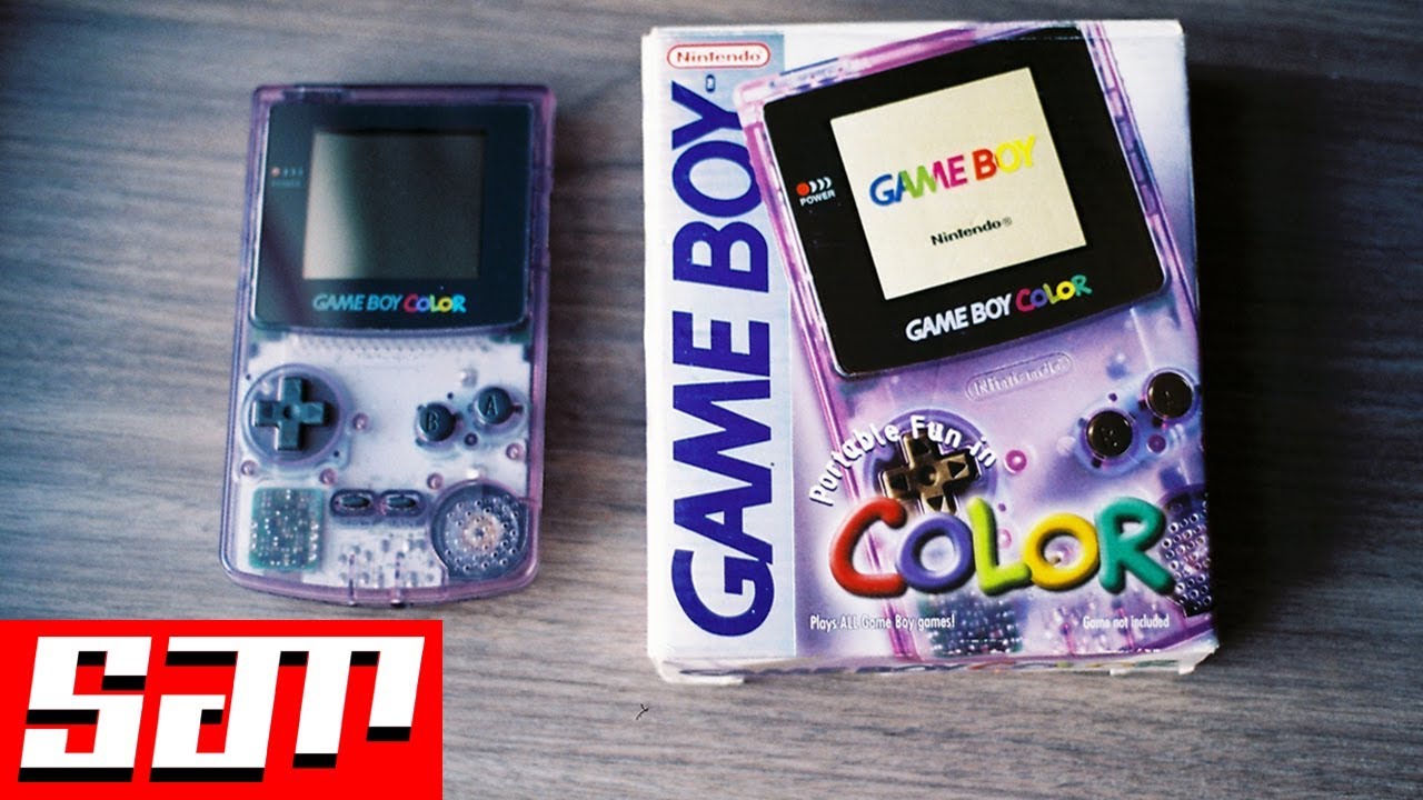Распаковка Game Boy Color 1998 года — S.T.E.G!