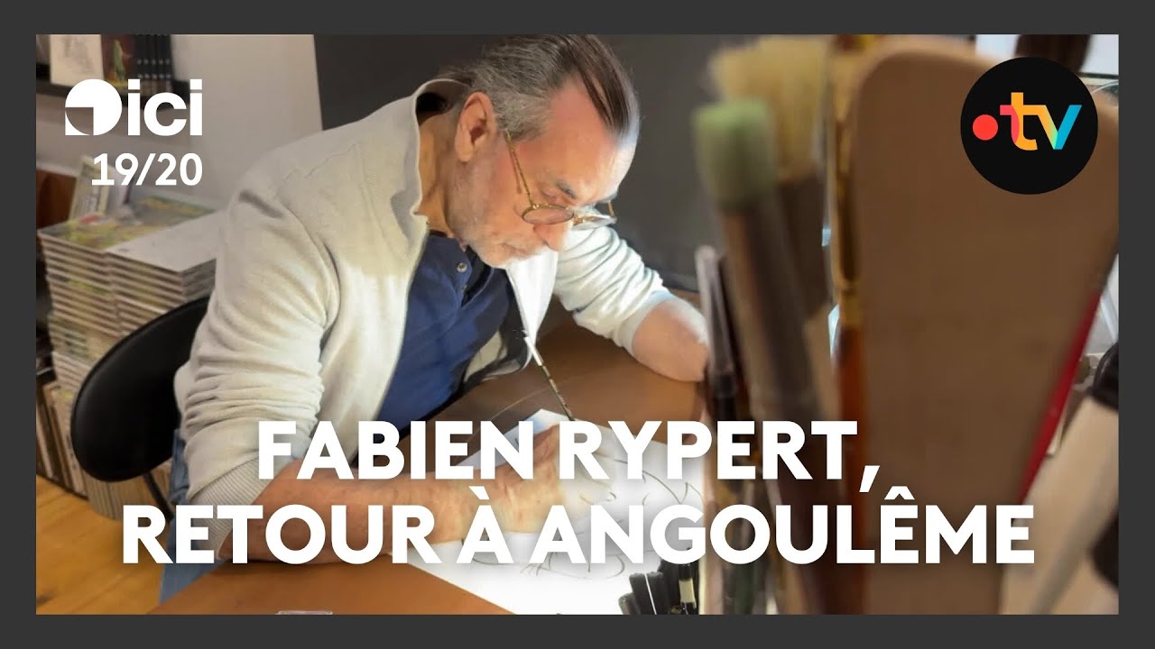BD : Fabien Rypert, auteur de Lillers, prépare le 