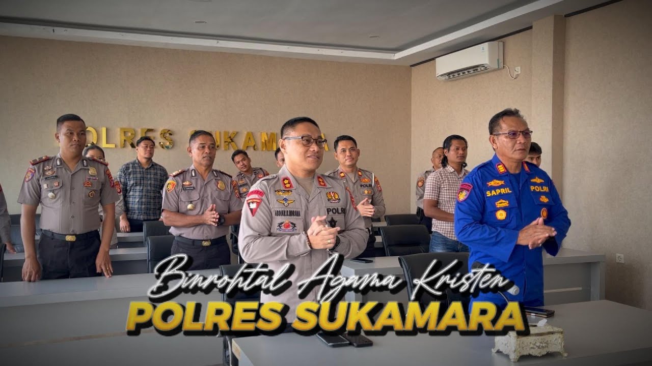 BINROHTAL AGAMA KRISTEN POLRES SUKAMARA