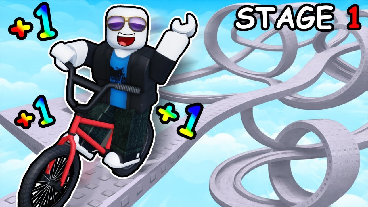 Roblox but EVERY SECOND +1 BIKE Speed to escape...
