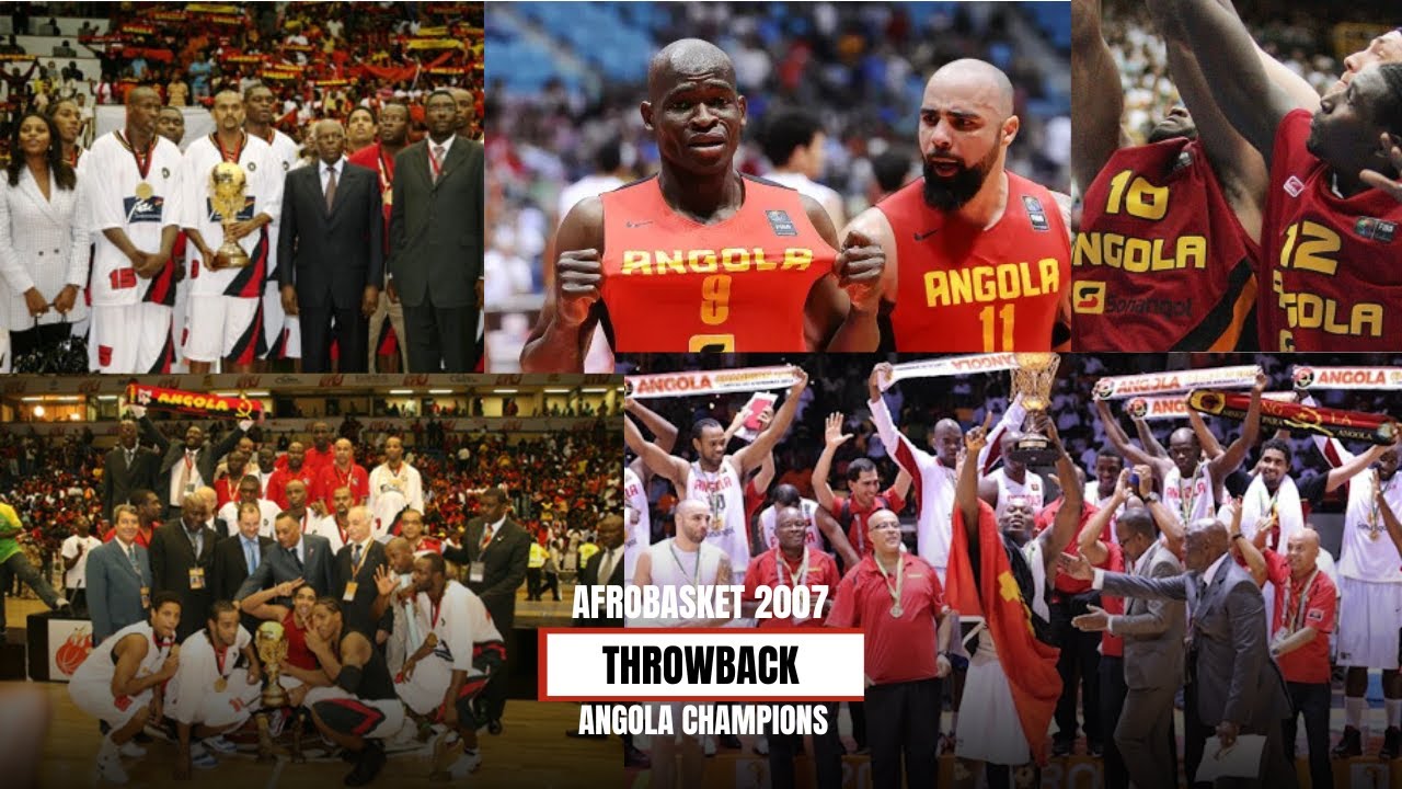 AFROBASKET 2007: Angola vs Cameroon | Angola Champions in house! | Splash Basquete