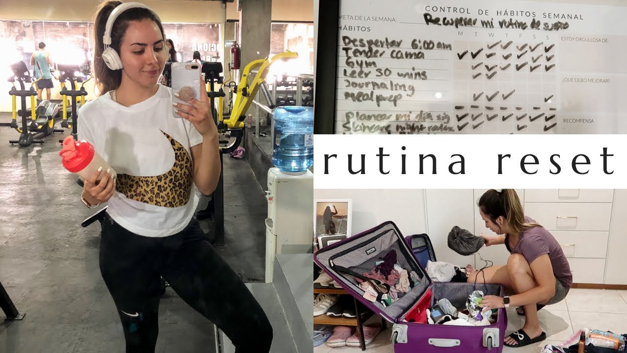 Rutina reset: Organizando mi vida