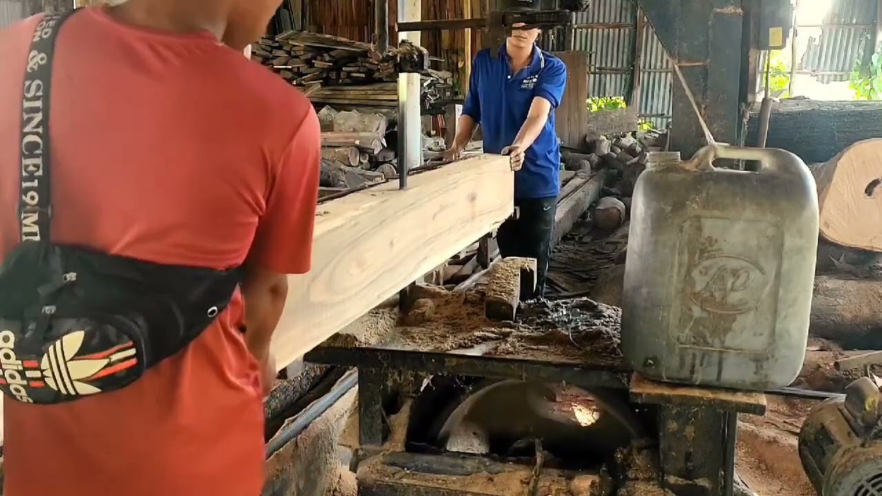 xẻ gỗ, xẻ gỗ tràm vâng cực đẹp