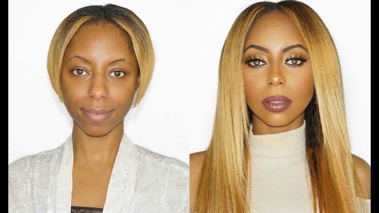 Basic to BEYONCE Hair and Makeup tutorial!! | Jessica Pettway